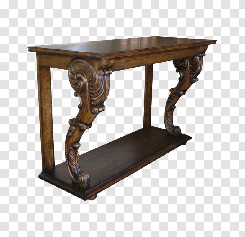 Antique - Furniture - One Legged Table Transparent PNG