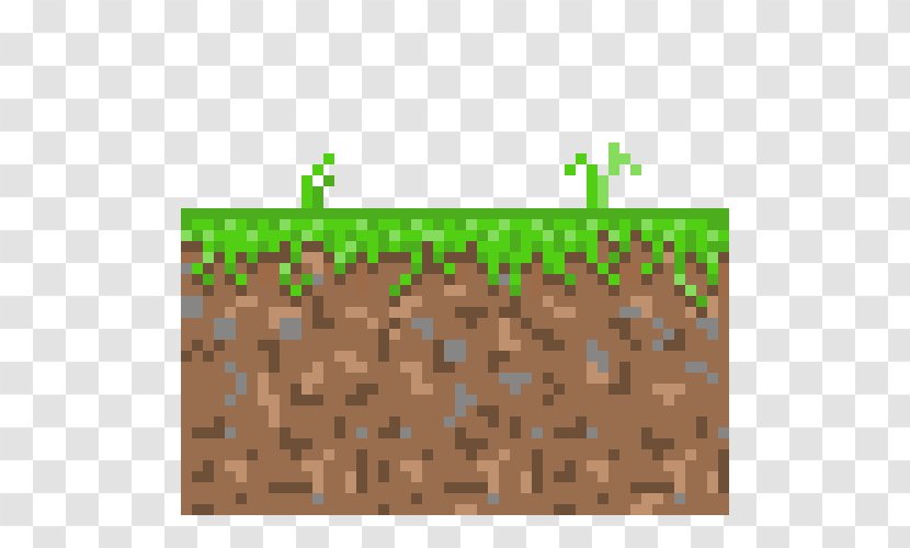 Pixel Art Game Sprite - Grass - 8 BIT Transparent PNG