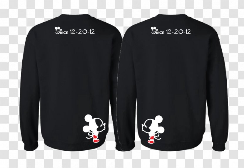 Minnie Mouse T-shirt Mickey Hoodie Sleeve - Soul Mate Transparent PNG