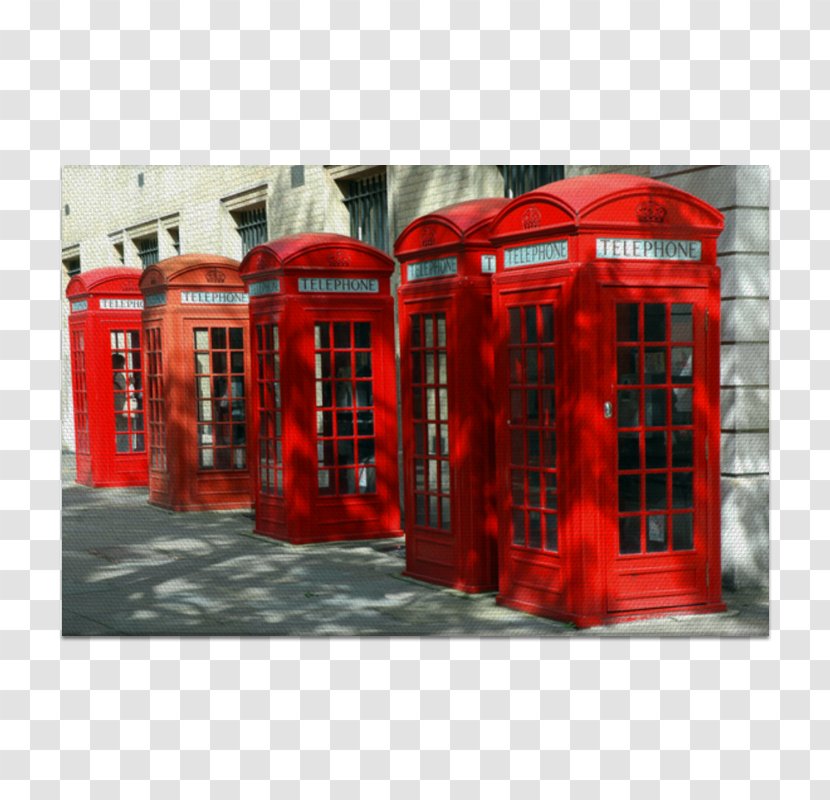 Telephone Booth Telephony Red Box - Information - London Transparent PNG
