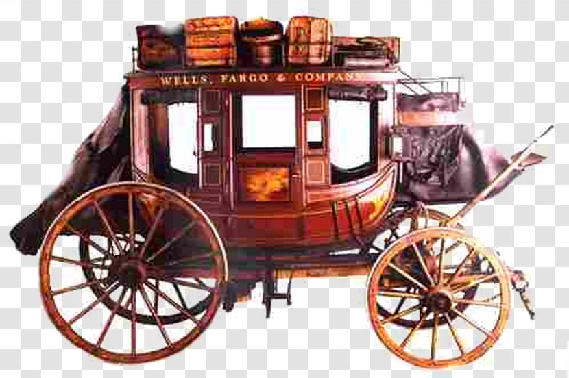 California Western United States American Frontier Butterfield Overland Mail Stagecoach - Wild West Transparent PNG