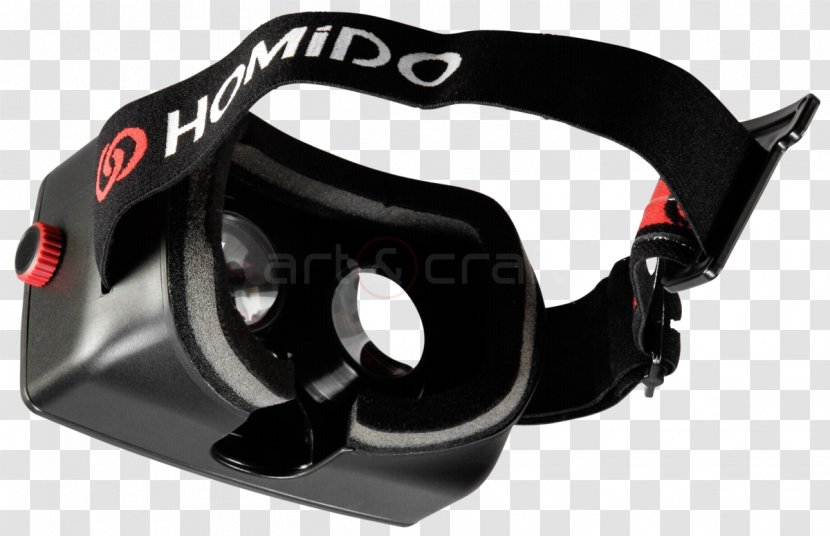 Goggles Homido V1 Virtual Reality Headset - Glasses - EVO Transparent PNG