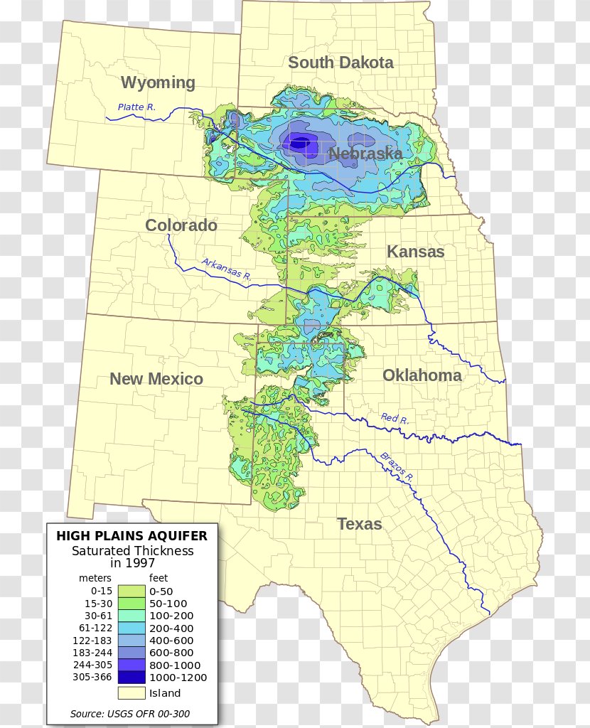 Ogallala Aquifer Water Table Groundwater - Pollution Transparent PNG