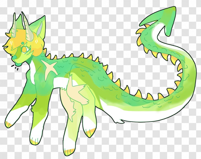 Reptile Dragon Line Art Clip - Carnivoran Transparent PNG