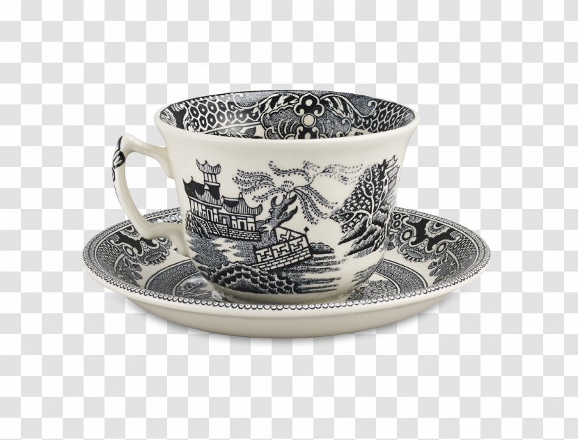 Saucer Tableware Teacup Coffee Cup - Dinnerware Set - Tea Transparent PNG