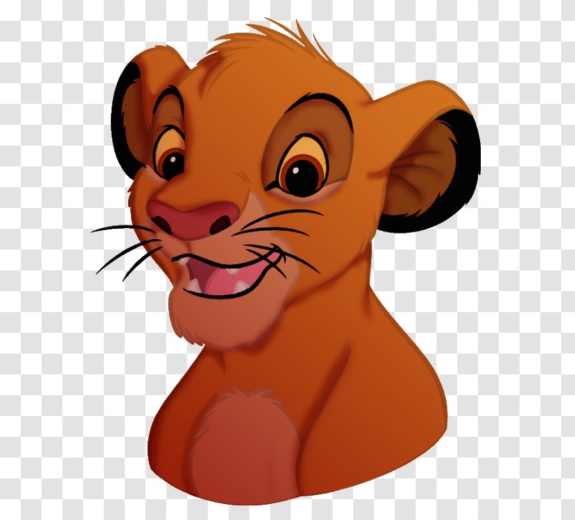 Simba The Lion King Whiskers YouTube - Cat Transparent PNG
