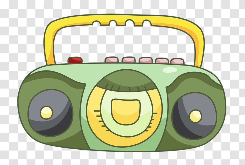 Cartoon Radio - Tree - Old Transparent PNG