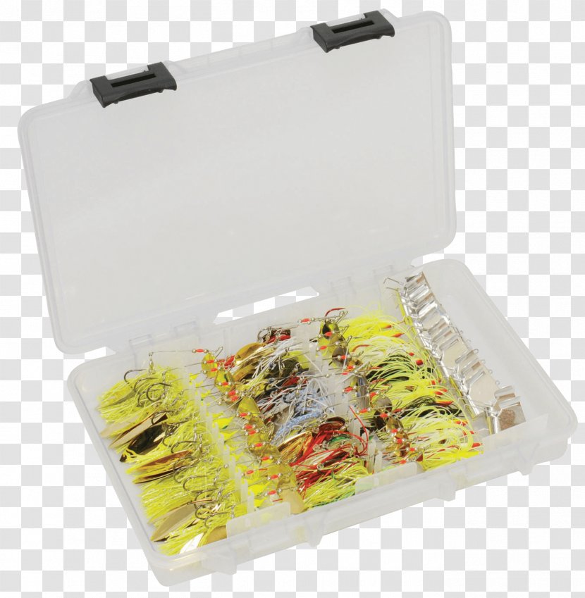 Spinnerbait Fishing Tackle Baits & Lures Box - Bait Transparent PNG
