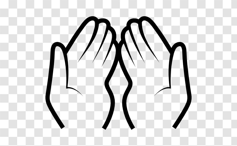 Dua Prayer Islam Salah - Heart - Hands Gesture Transparent PNG