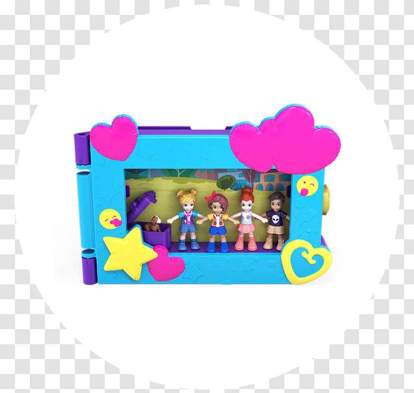Toy Polly Pocket Amazon.com Doll Mattel - Rectangle Transparent PNG