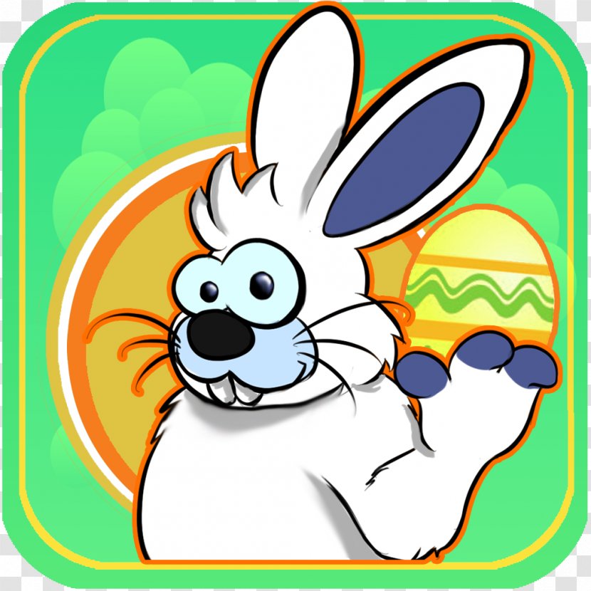 Easter Bunny Bubble Blast Doodle Jump Special Domestic Rabbit - Organism Transparent PNG