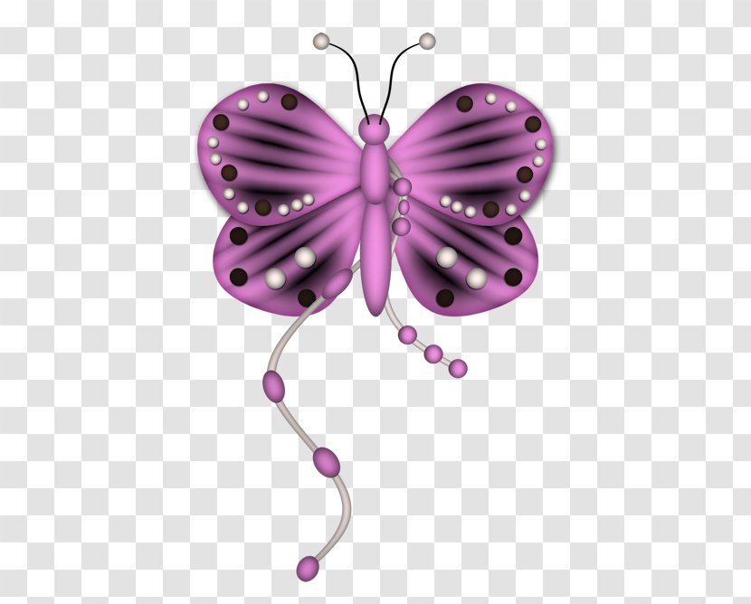 Monarch Butterfly Drawing - Animation - Magenta Transparent PNG