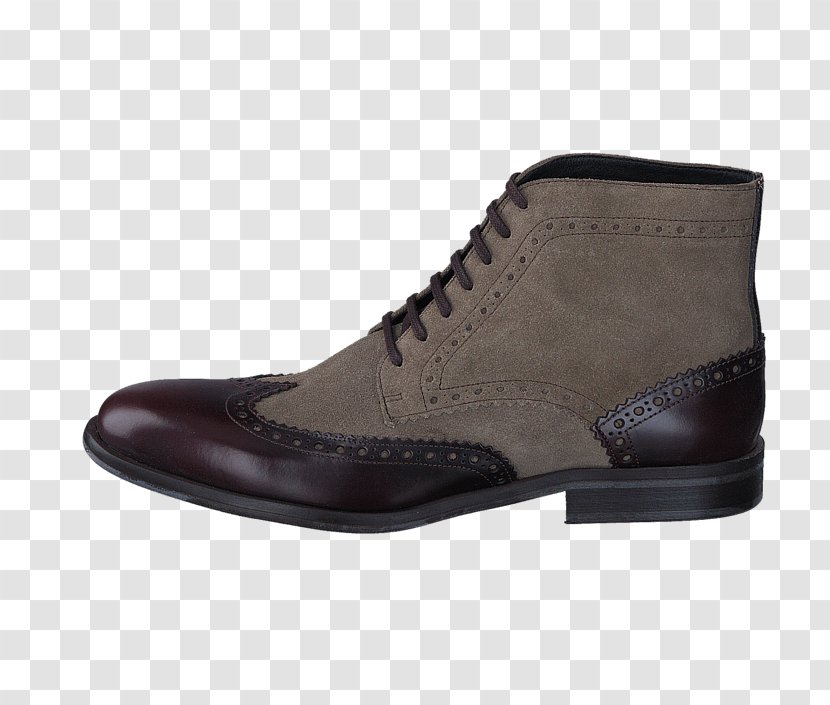 Brogue Shoe Leather Chukka Boot - Walking Transparent PNG