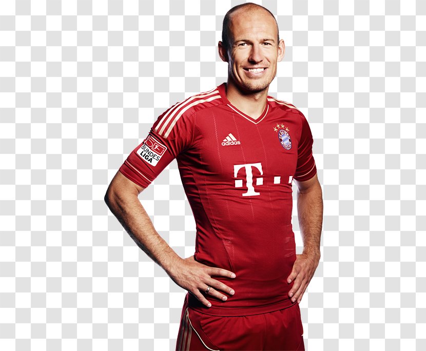 Arjen Robben FC Bayern Munich 2014 FIFA World Cup Netherlands National Football Team UEFA Champions League - Arm - Munchen Transparent PNG