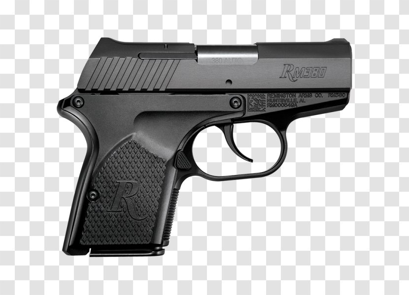 Remington RM380 .380 ACP Arms Firearm Pistol - Handgun Transparent PNG