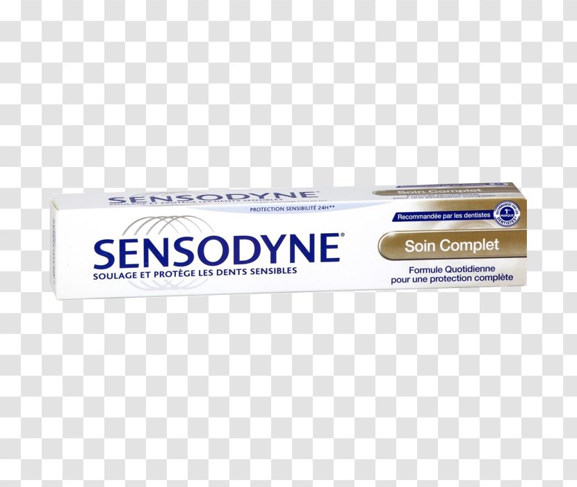 Sensodyne Repair And Protect Toothpaste Dentin Hypersensitivity - Tooth Transparent PNG