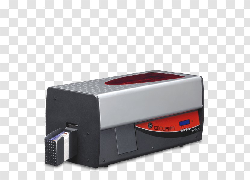 Card Printer Evolis Primacy Printing - Label Transparent PNG