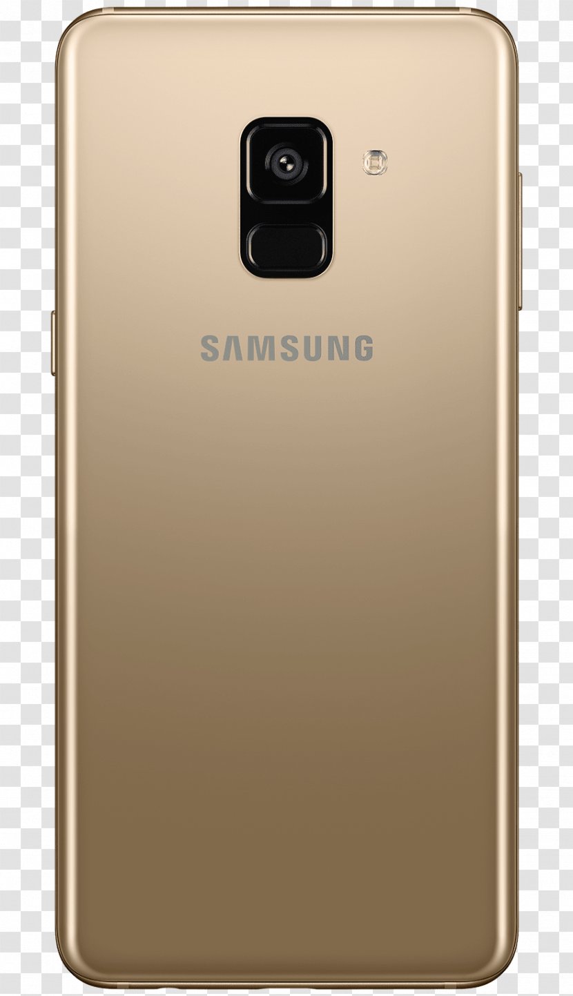 Samsung Galaxy A8 / A8+ Feature Phone Telephone - Android Nougat Transparent PNG