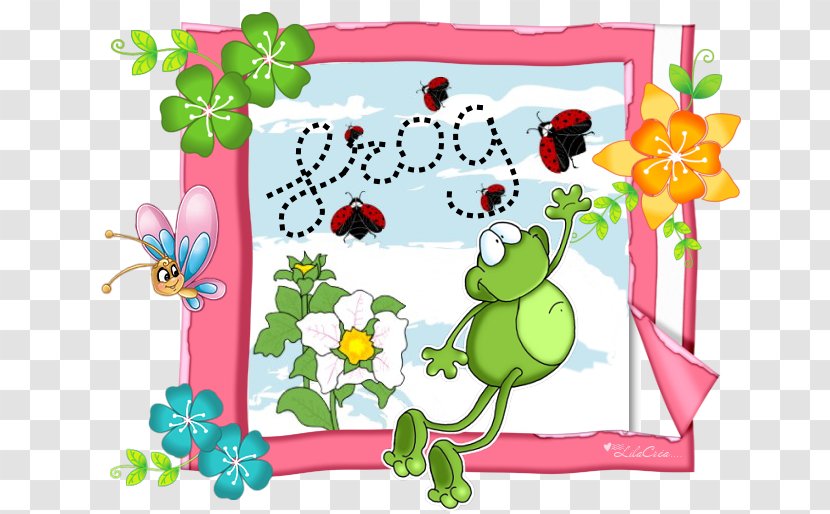 Floral Design Flight Ladybird Beetle - Edible Frog Transparent PNG