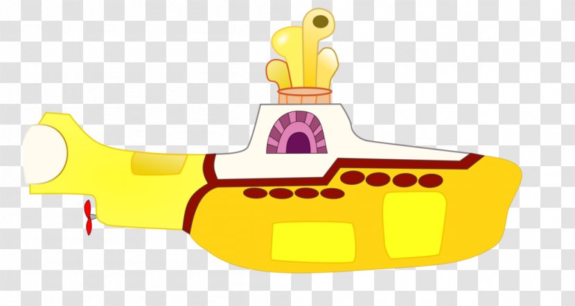 Yellow Submarine The Beatles Clip Art - Cartoon Transparent PNG