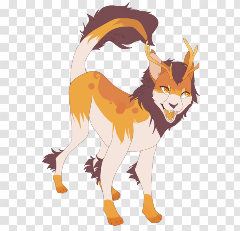 Red Fox Cat Legendary Creature Clip Art - Pet - Flat Characters Transparent PNG