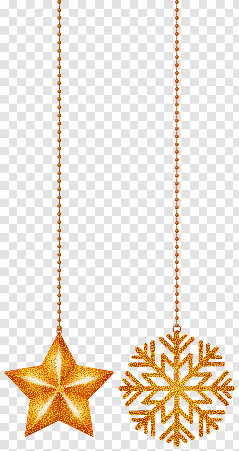 Christmas Ornament - Necklace - Pendant Chain Transparent PNG