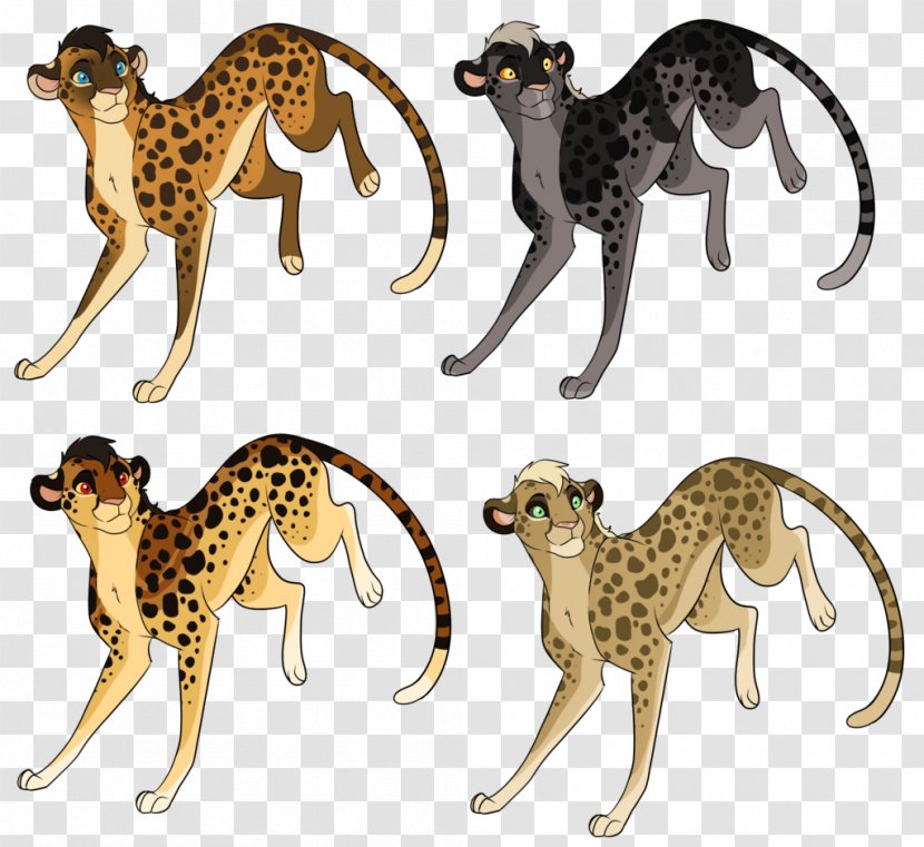 Lion Cheetah Cat DeviantArt - Fauna Transparent PNG