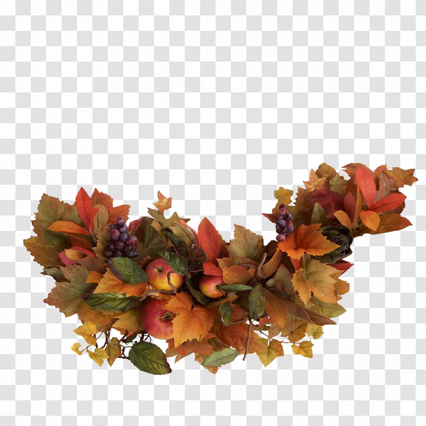 Digital Scrapbooking Thanksgiving Leaf Clip Art - Com - Autumn Leaves Transparent PNG