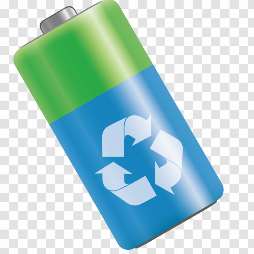 Energy Waste Illustration - Natural Environment - Vector Green Battery Transparent PNG