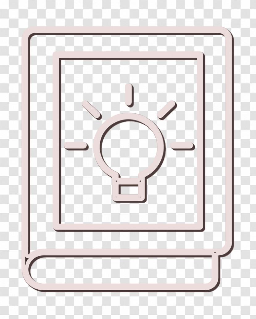 Creative Icon Idea Icon Book Icon Transparent PNG