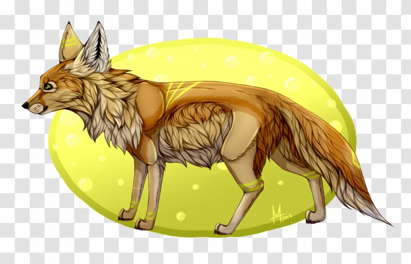 Red Fox Fauna Illustration Cartoon Wildlife - Wolf Drinking Water Transparent PNG