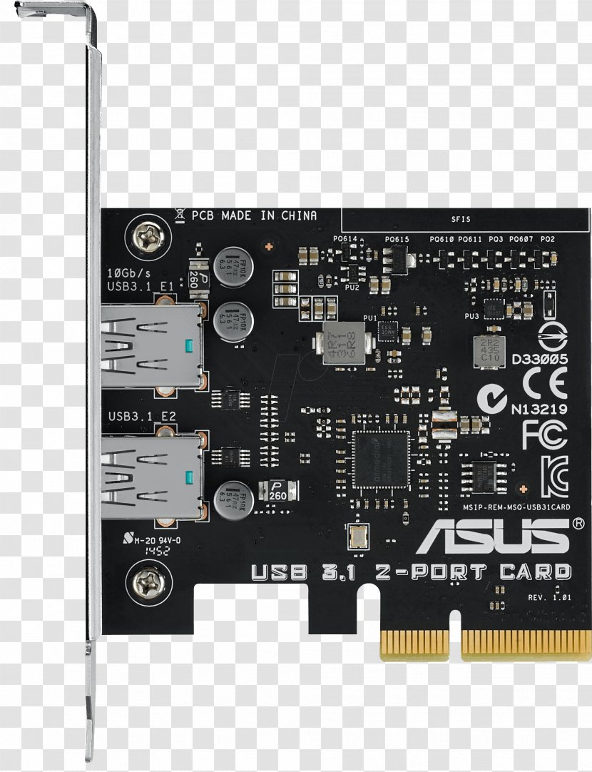 Graphics Cards & Video Adapters PCI Express USB 3.1 USB-C - Network Interface Controller Transparent PNG