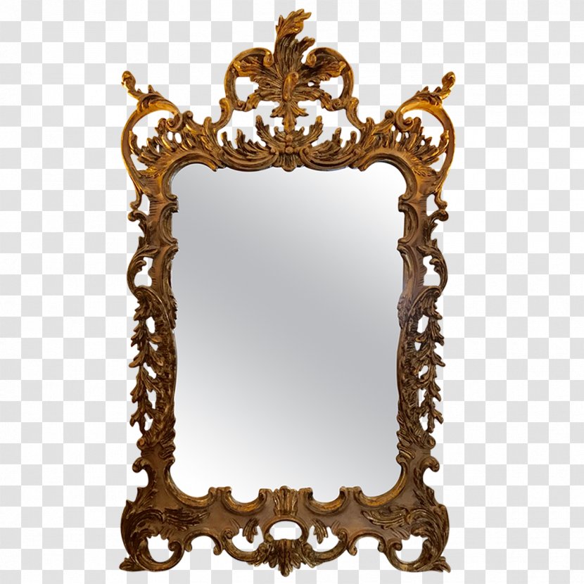 Mirror Image Rococo Picture Frames Ornament - Frame Transparent PNG