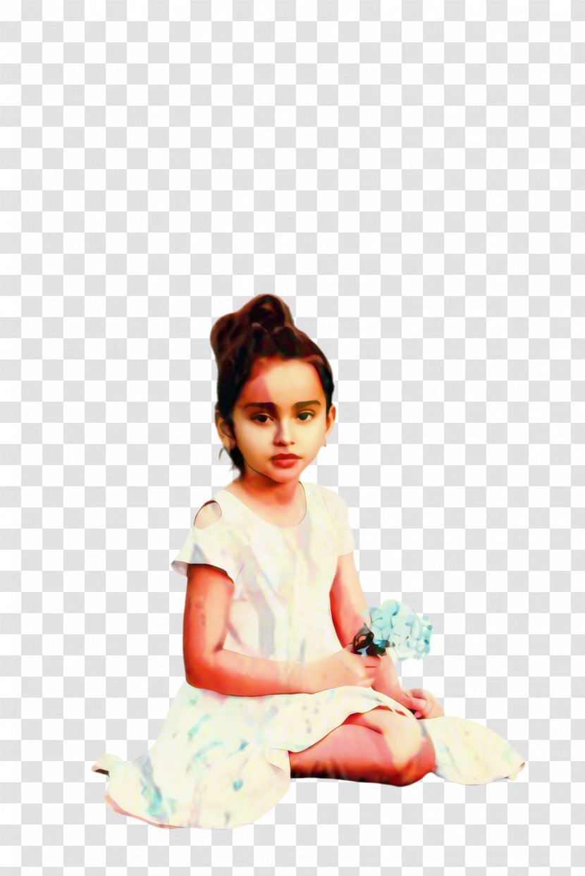 Little Girl - Smile - Sleeve Photo Shoot Transparent PNG