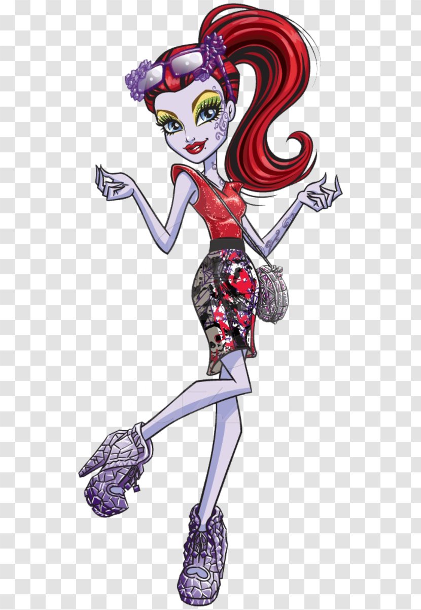 Cleo DeNile Monster High Frankie Stein Doll Draculaura - Flower Transparent PNG