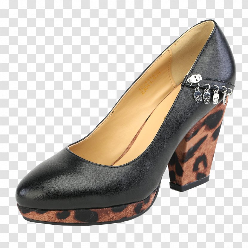 High-heeled Footwear Shoe Fashion - Commuter Black Panther Heels Transparent PNG