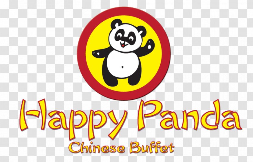 Chinese Cuisine Buffet Happy Panda Restaurant Smiley Logo Transparent PNG