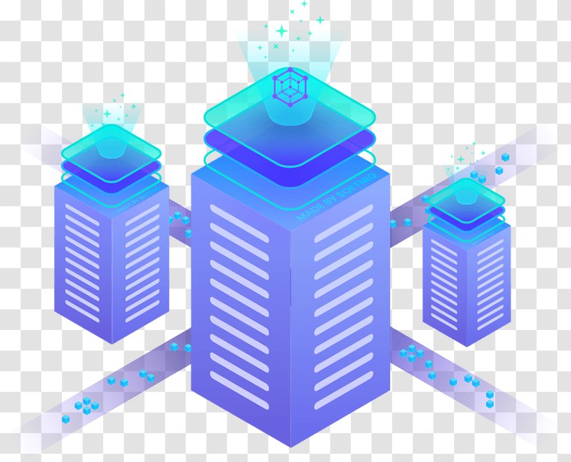 Computer Servers Blockchain Cryptocurrency Network Business Transparent PNG