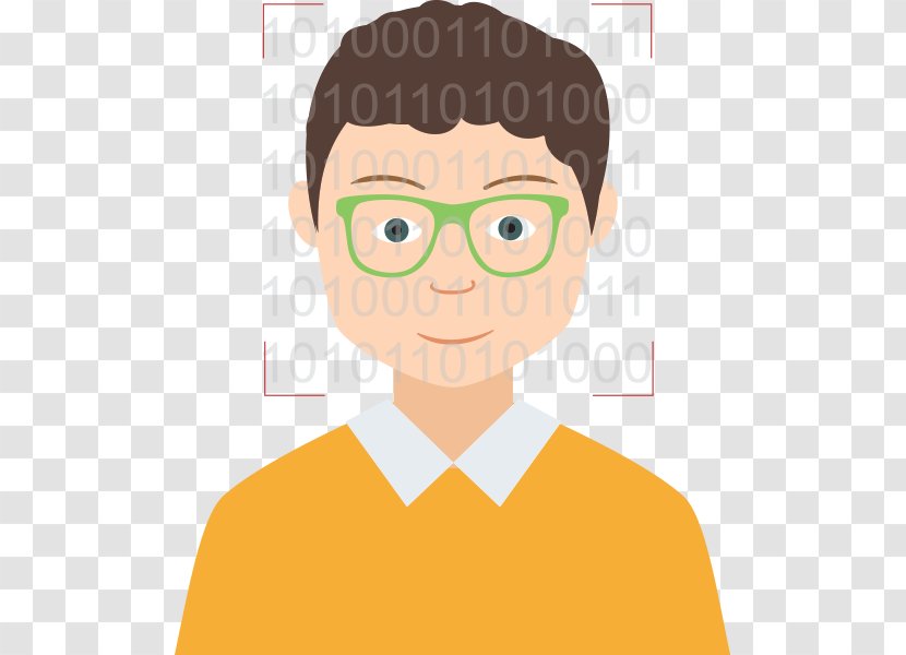 Facial Recognition System Face Chin Expression Cheek - Eyewear Transparent PNG