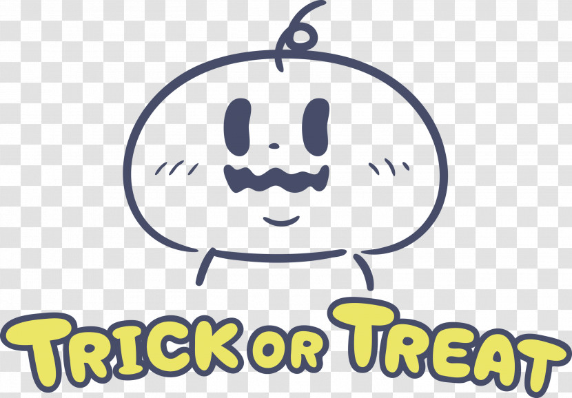 TRICK OR TREAT Happy Halloween Transparent PNG