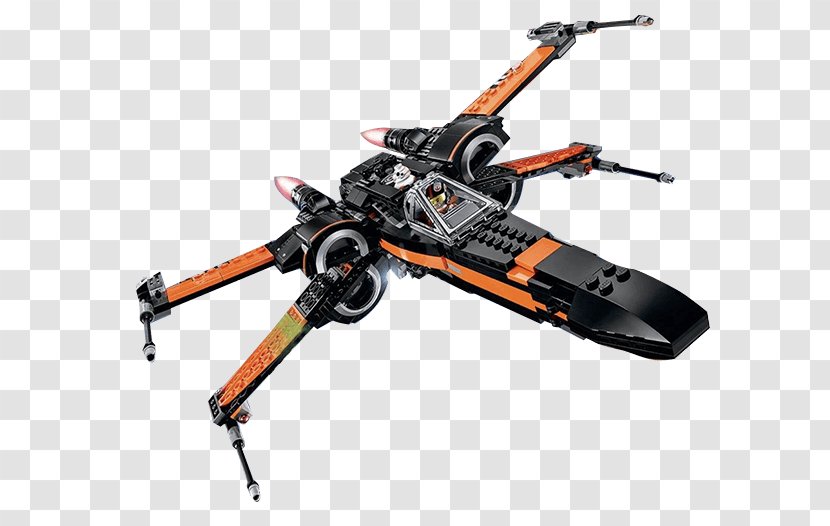 Poe Dameron Lego Star Wars: The Force Awakens X-wing Starfighter - Toy - Wars Transparent PNG