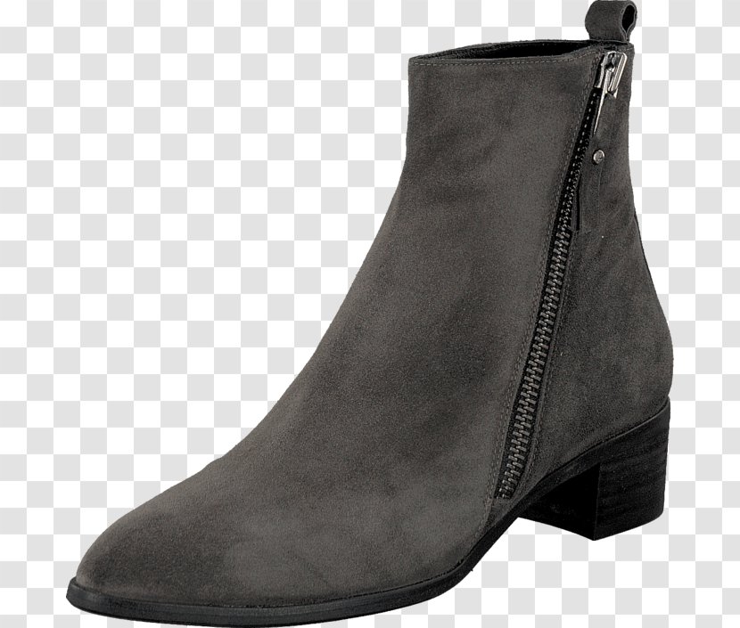 Shoe Boot Leather Suede Stövletter - Black Transparent PNG