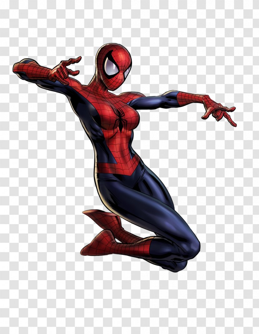 Spider-Man Spider-Woman May Parker Marvel: Avengers Alliance Anya Corazon - Mary Jane Watson Transparent PNG