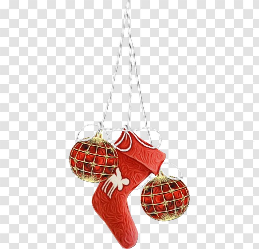 Christmas Ornament - Wet Ink - Interior Design Textile Transparent PNG