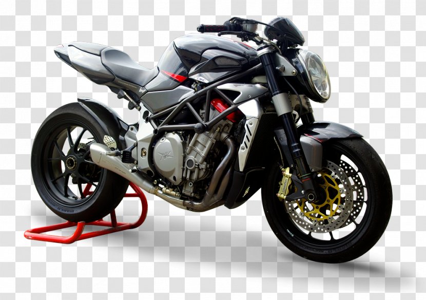 Exhaust System MV Agusta Brutale Series Motorcycle 910 R Transparent PNG