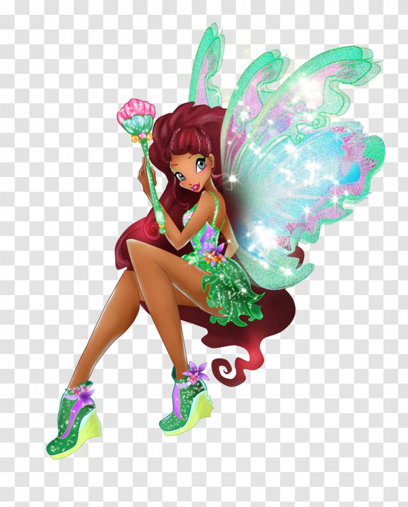 Aisha Bloom Stella Musa Flora - Fictional Character - Disco Party Transparent PNG