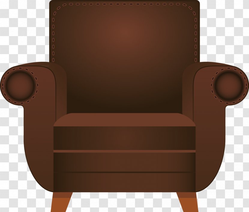 Club Chair Couch - Gratis - Sofa Vector Transparent PNG