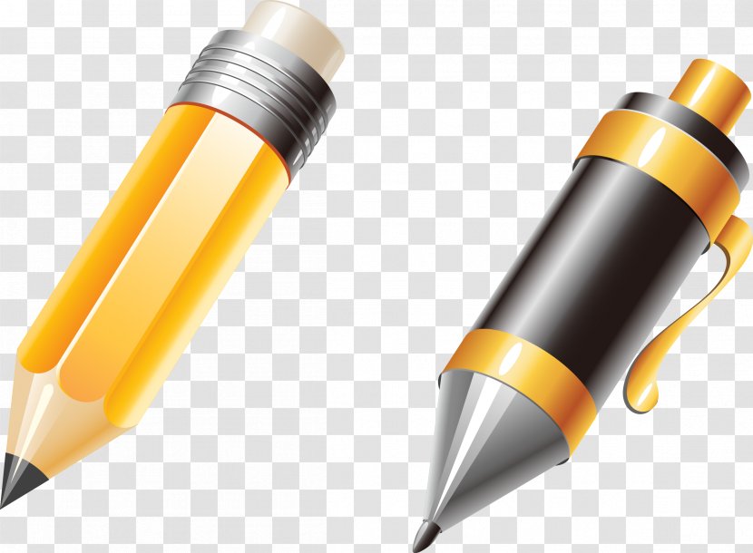 Paper Pencil Stationery - Vector Mechanical Transparent PNG