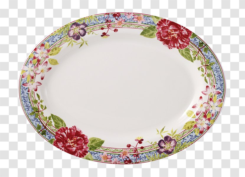 Plate Gien Platter Tableware Tray Transparent PNG