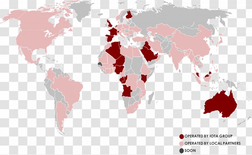 World Map Blank Geography - Arab Contractorsar Transparent PNG